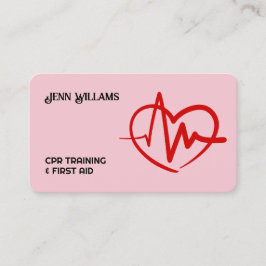 CPR Instructor Custom QR Visitekaartje