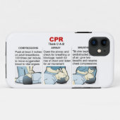 CPR - iPhone 5 Gevallenkaart Case-Mate iPhone Case (Achterkant (horizontaal))