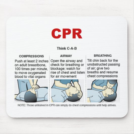 CPR - mousepad Muismat (Voorkant)