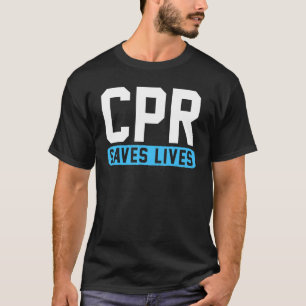 Cpr slaat levens op t-shirt