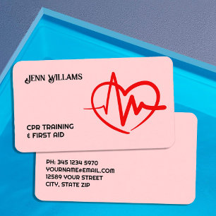 CPR Trainer Instructeur Visitekaartje