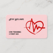 CPR Trainer Instructeur Visitekaartje (Voorkant)