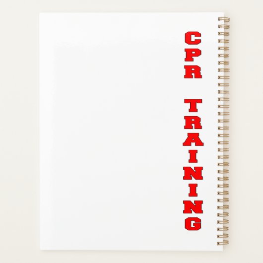 CPR-training Planner (Achterkant)