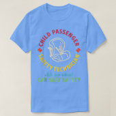 CPST Kinderveiligheid Technicus autozitplaats Sa T-shirt (Design voorkant)