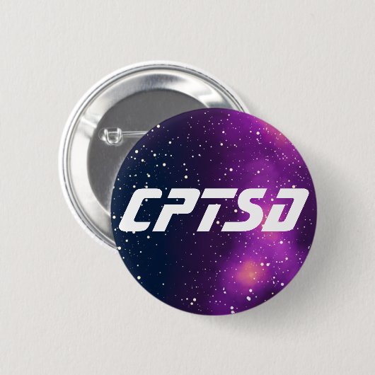 CPTSD Galaxy Identity Ronde Button 5,7 Cm (Voorkant /achterkant)