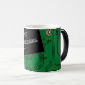 CPU - Koffieverwerkingseenheid grappige koffie-mok Magische Mok (Voorkant rechts)