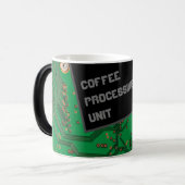 CPU - Koffieverwerkingseenheid grappige koffie-mok Magische Mok (Voorkant links)