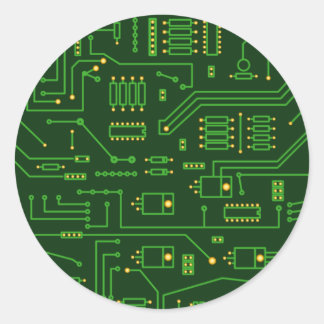 CPU RONDE STICKER