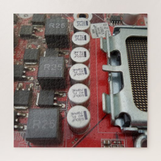 CPU Socket en circuit Jigzaag Puzzle, 676 pcs Legpuzzel (Verticaal)