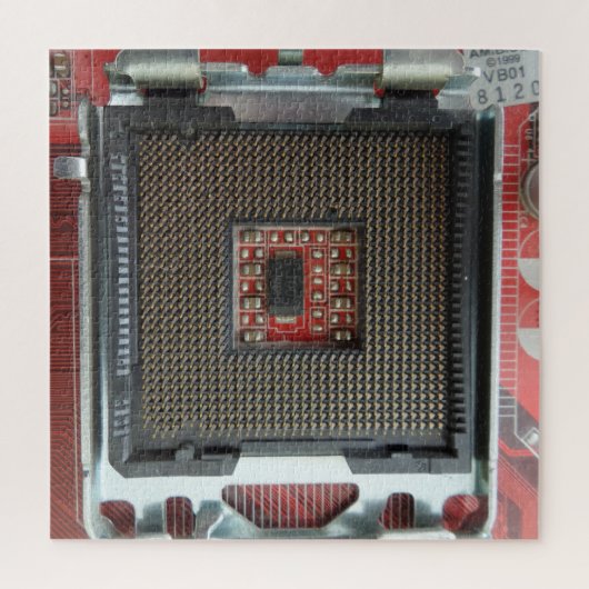 CPU Socket Jigzaag Puzzle, 676 pcs Legpuzzel (Verticaal)