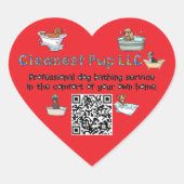 CPup-sticker Hart Sticker (Voorkant)