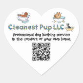 CPup-sticker Hart Sticker (Voorkant)