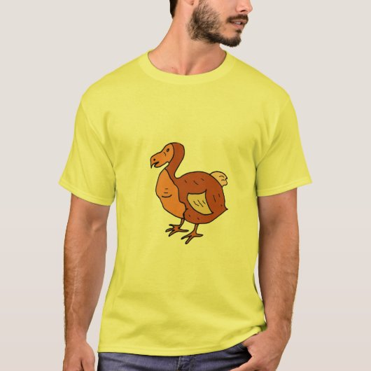 CQ- Funny Dodo Bird T shirt (Voorkant)