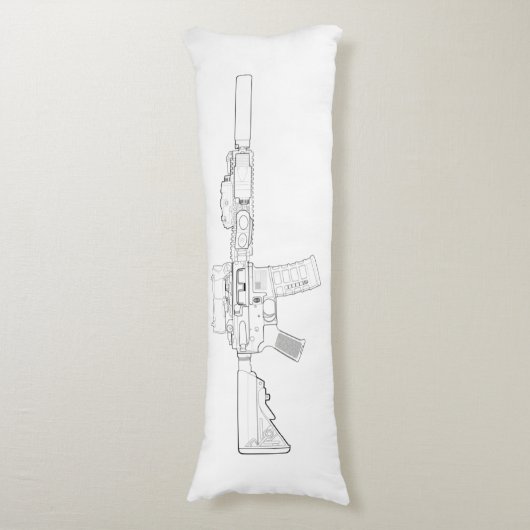 CQBR MK18 Mod 0 Lichaamskussen (Voorkant Verticaal)