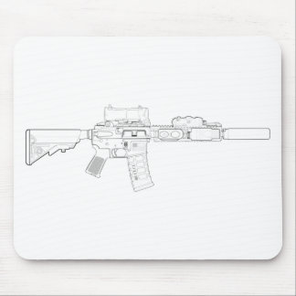 CQBR MK18 Mod 0 Mousepad Muismat