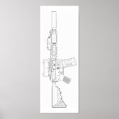CQBR MK18 Mod 0 Poster (Voorkant)