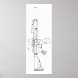 CQBR MK18 Mod 0 Poster