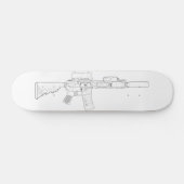 CQBR MK18 Mod 0 Skateboard (Horizontaal)