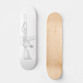 CQBR MK18 Mod 0 Skateboard (Voorkant)