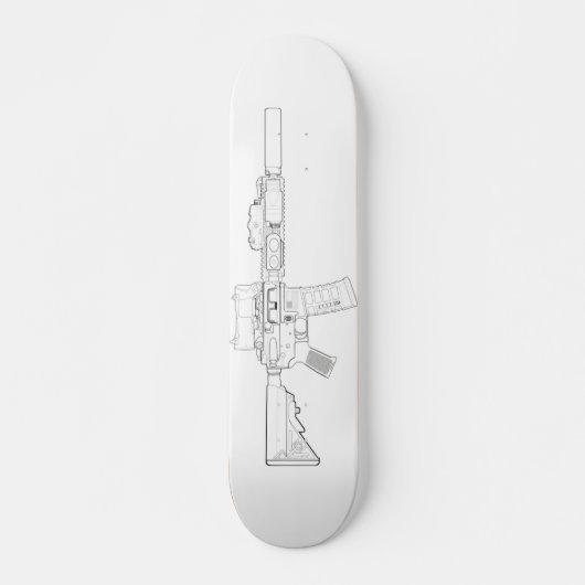 CQBR MK18 Mod 0 Skateboard (Voorkant)