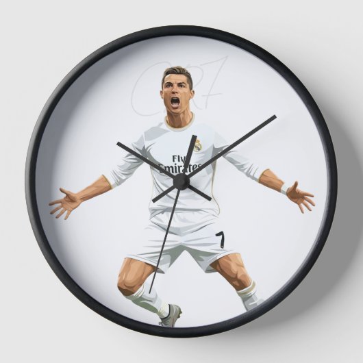 CR7 Cristiano Ronaldo - voer je initialen in (Voorkant)