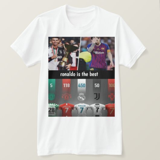 CR7 v2 T-shirt (Design voorkant)