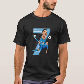 CR7 Vector Kunst Bicycle Kick T-shirt