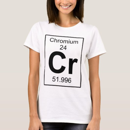 Cr - chroom t-shirt (Voorkant)