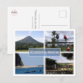 CR Costa Rica - Nationaal Park Tortuguero - Briefkaart (Voorkant / Achterkant)