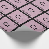 Cr - Creepypasta Meme Chemistry Periodic Table Cadeaupapier (Hoek)