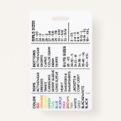 CR-naamplaatje Badge (Achterkant)