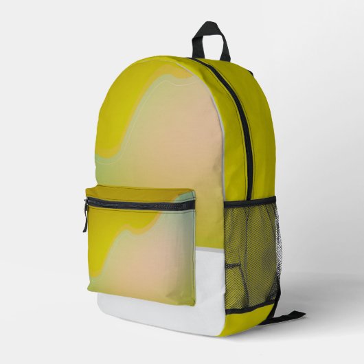 CR - witte broek Bedrukte Rugzak (Achterkant Hoek Rechts)