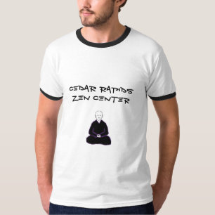 CR Zen Center met Boeddha - korte hoes T-shirt