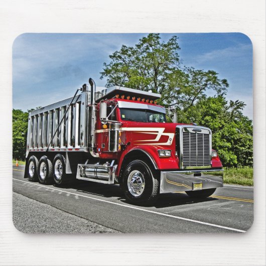 CRA Dump Truck Mousepad Muismat (Voorkant)