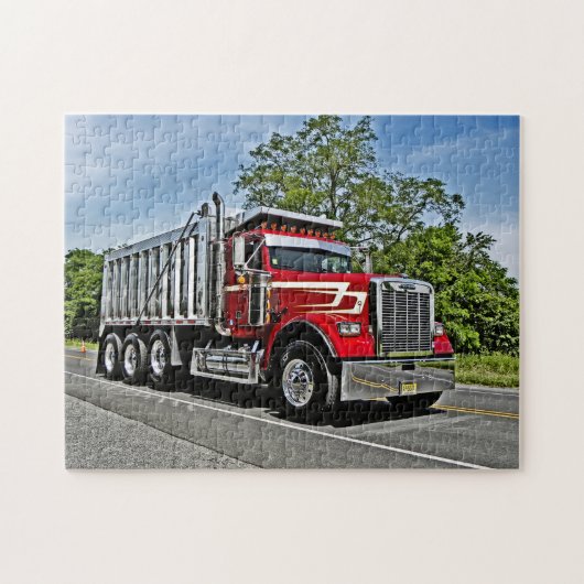 CRA Dump Truck Puzzle Legpuzzel (Horizontaal)