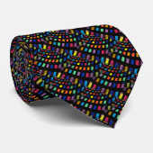 CRA SQUARES RECTANGLE PATTERS COLORFUL ACHTERGROND STROPDAS (Opgerold)
