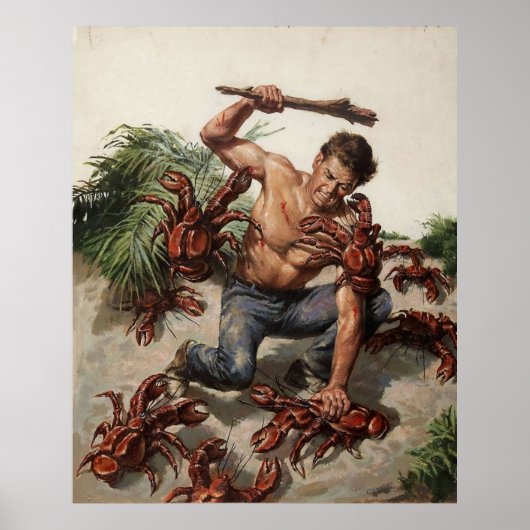 Crab-aanval Poster (Voorkant)