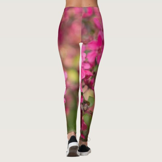 Crab Apple Blooms Leggings (Achterkant)