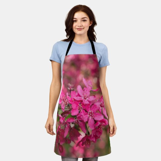 Crab Apple Blooms Schort (Gedragen)