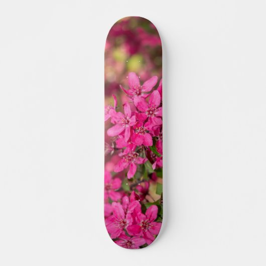 Crab Apple Blooms Skateboard (Voorkant)