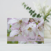 Crab Apple Blossom Bedankt voor je sympathie (Staand voorkant)
