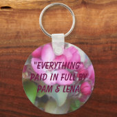 Crab Apple Design Sleutelhanger (Voorkant)