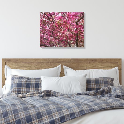 Crab Apple Grove Canvas Afdruk (Insitu (Slaapkamer))