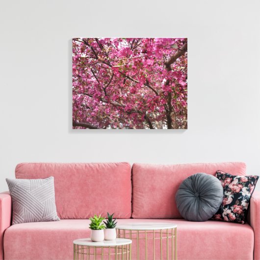 Crab Apple Grove Canvas Afdruk (Insitu (Woonkamer))