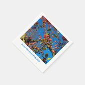 Crab Apples and Blue Sky Napkins Servet (Hoek)