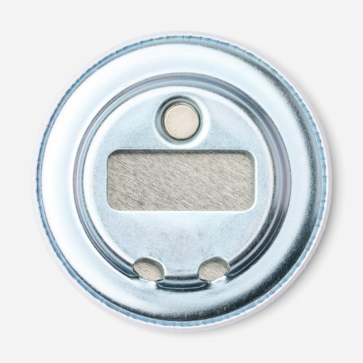 Crab art button flesopener (Achterkant)