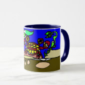 Crab art mok (Voorkant rechts)