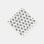  Crab Art Pattern CUSTOM ACHTERGROND COLOR Servet (Hoek)