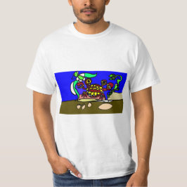 Crab art t-shirt