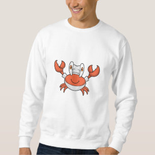 Crab as Cook with Cooking hat Trui